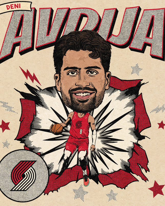 7 NBA Caricatures (Exclusive)