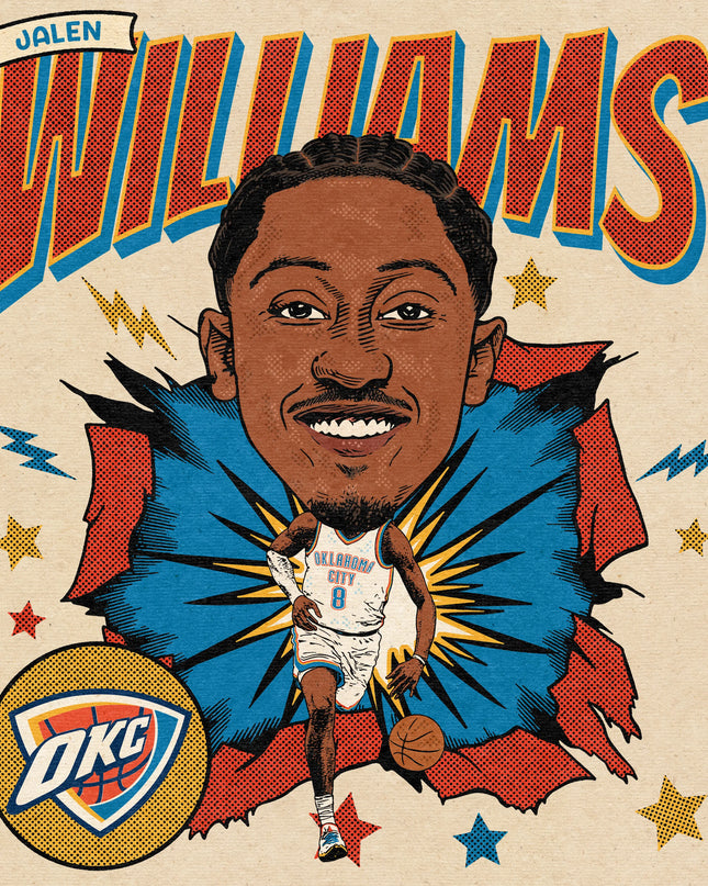 7 NBA Caricatures (Exclusive)
