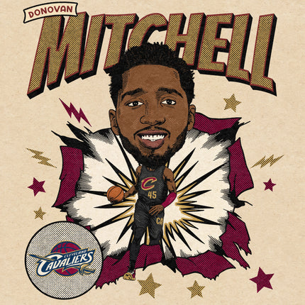 7 NBA Caricatures (Exclusive)