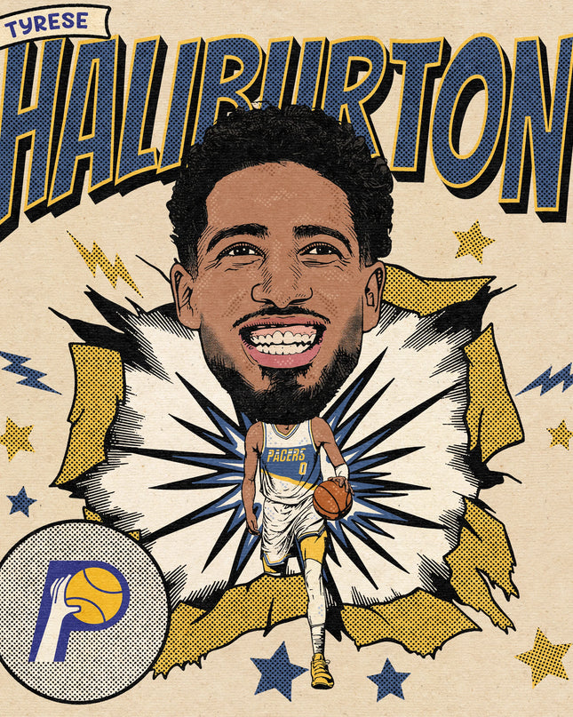 7 NBA Caricatures (Exclusive)