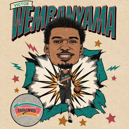 7 NBA Caricatures (Exclusive)