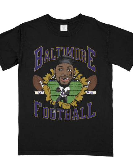 Baltimore Football DH Tee