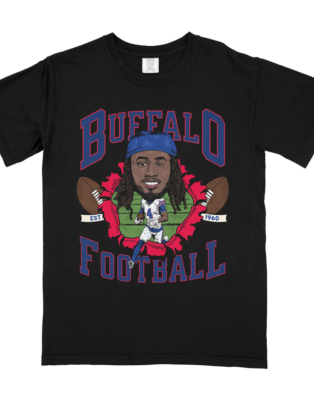 Buffalo Football JC Tee