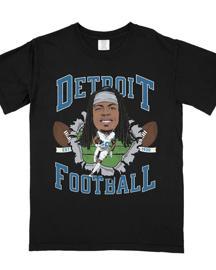 Detroit Football JG2 Tee