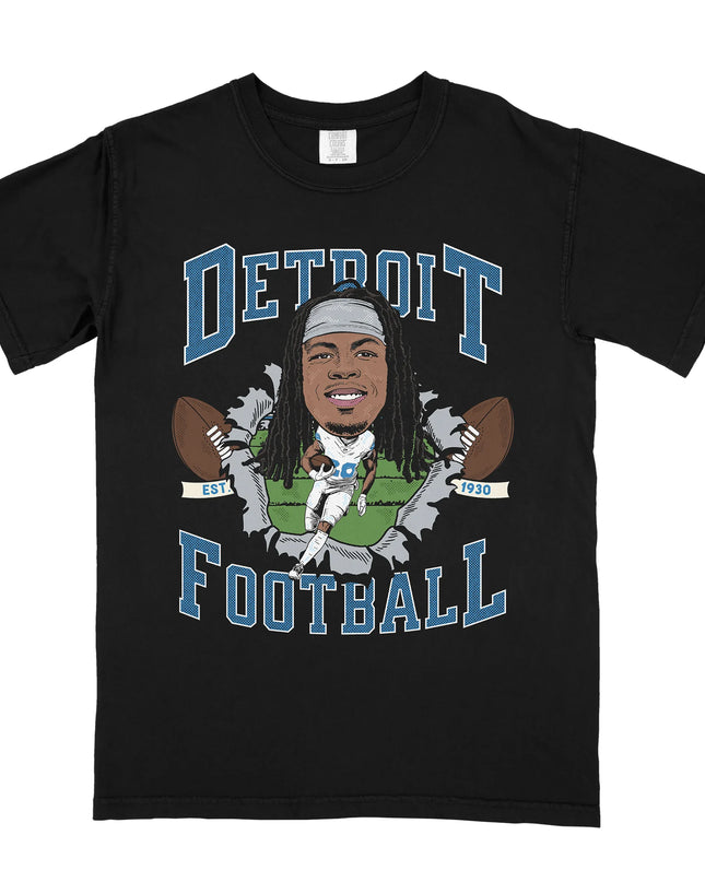 Detroit Football JG2 Tee