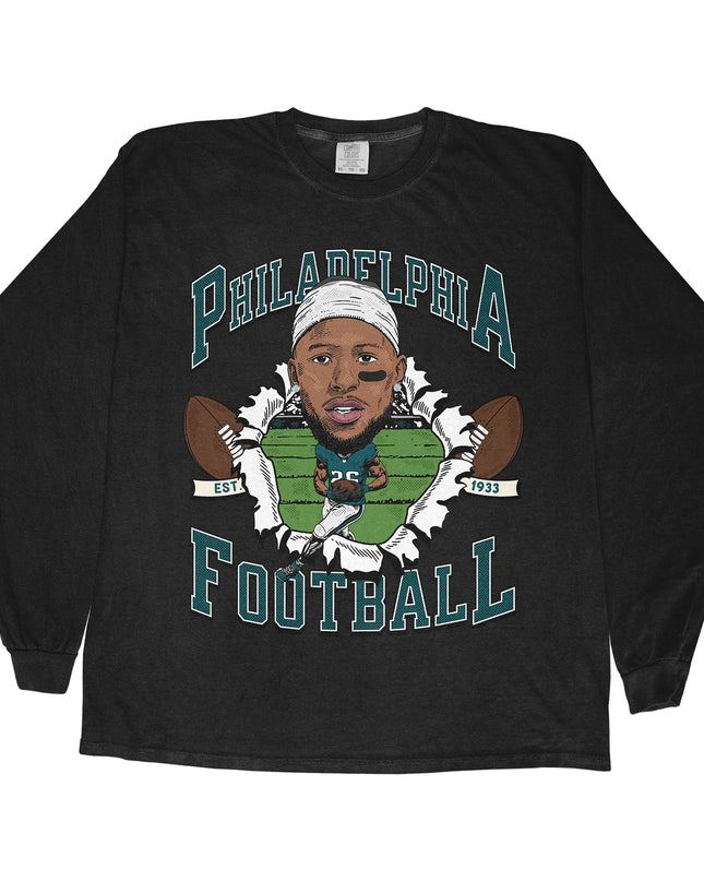Philadelphia Football SB Long Sleeve Tee