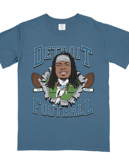 Detroit Football JG2 Tee