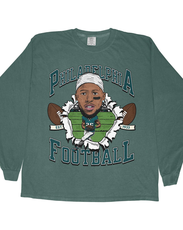 Philadelphia Football SB Long Sleeve Tee