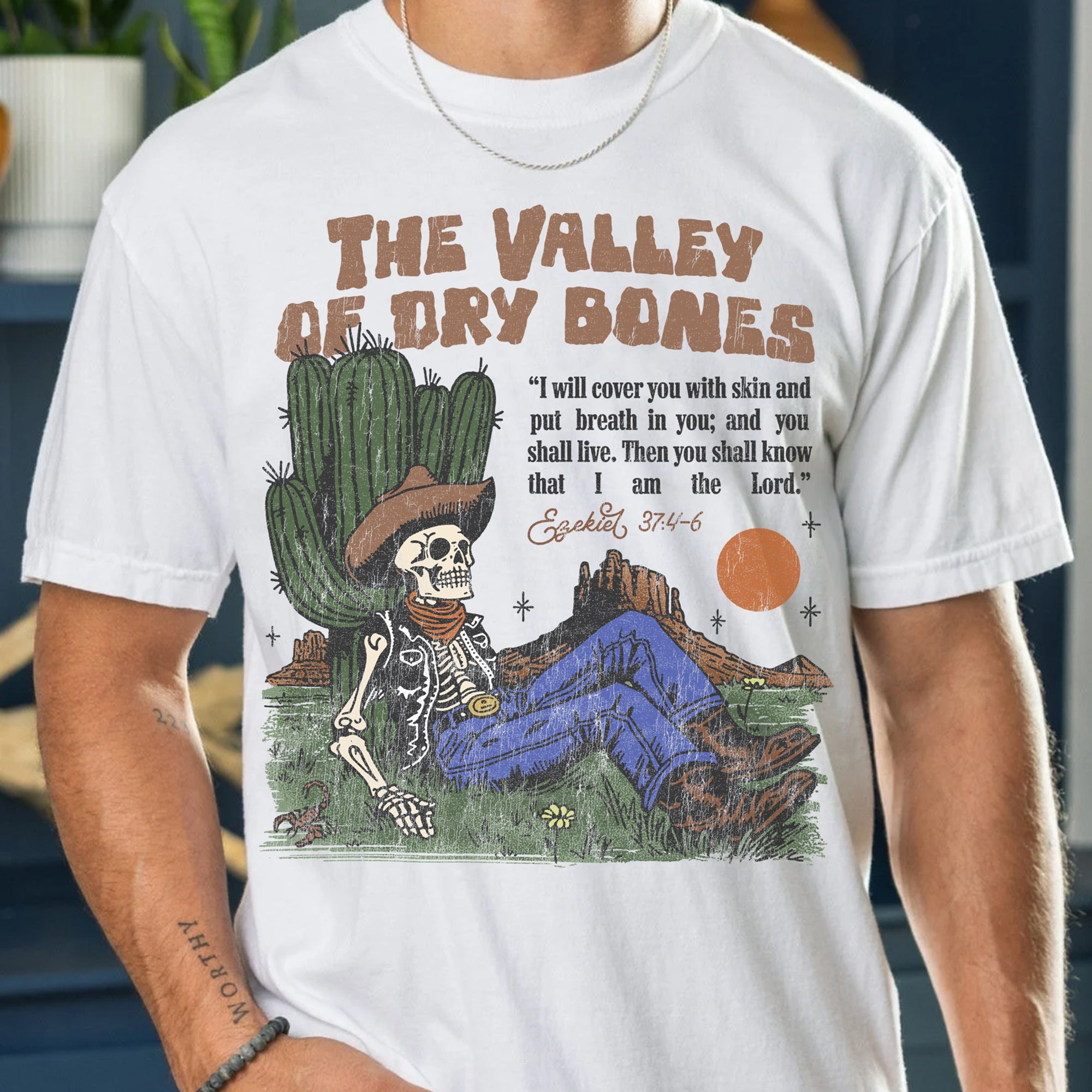 The Valley of Dry Bones (Light Shirt)