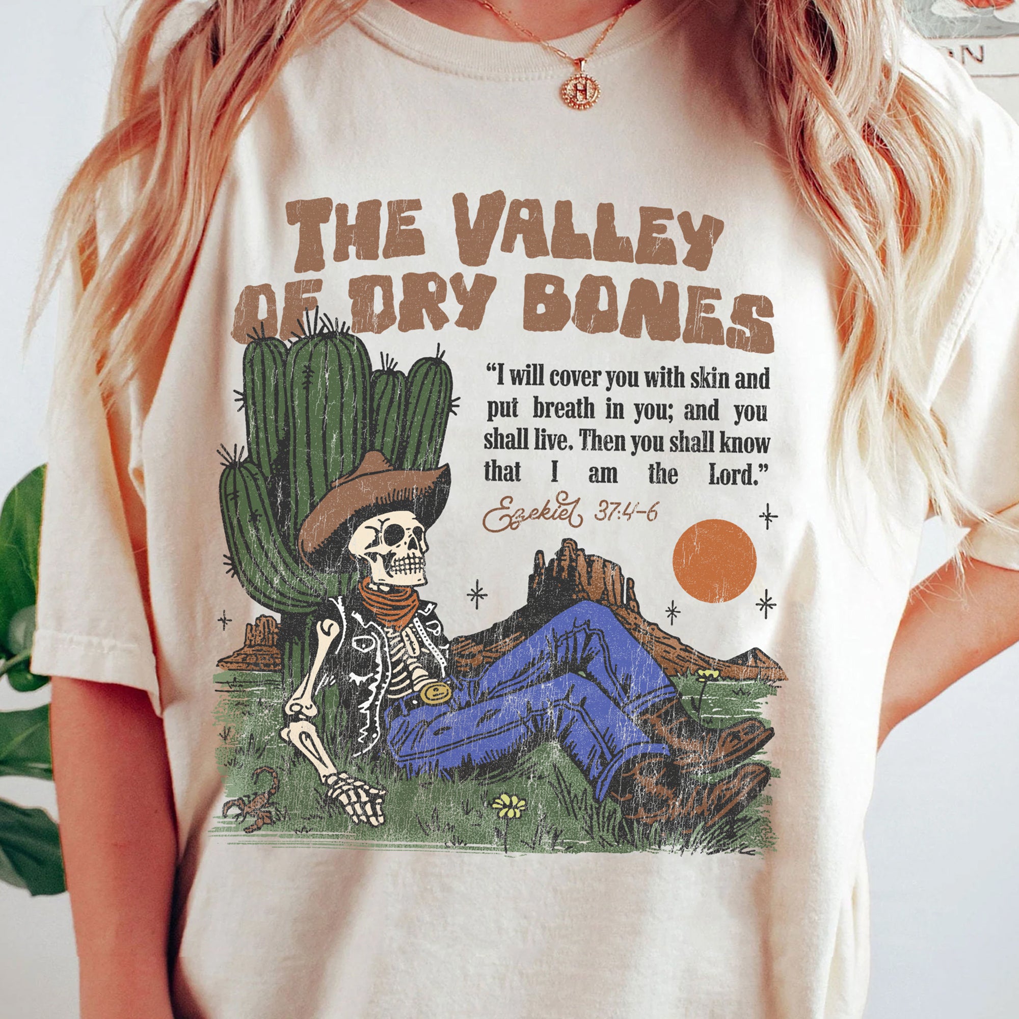 The Valley of Dry Bones (Light Shirt)