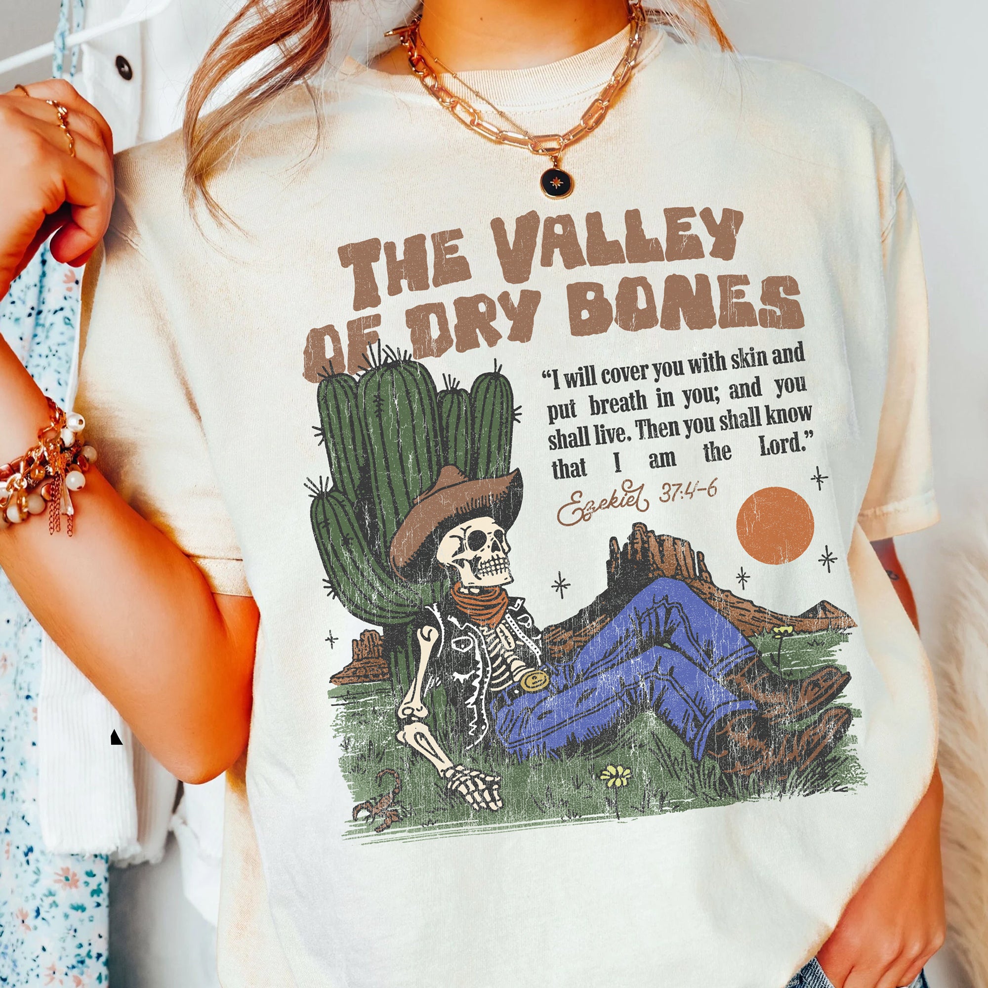 The Valley of Dry Bones (Light Shirt)