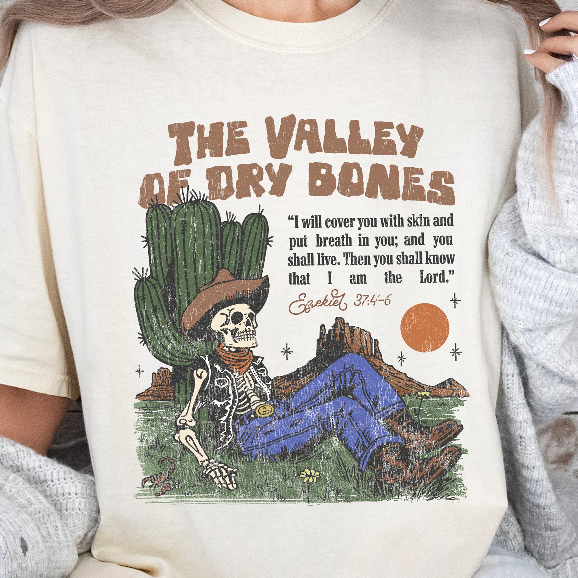 The Valley of Dry Bones (Light Shirt)