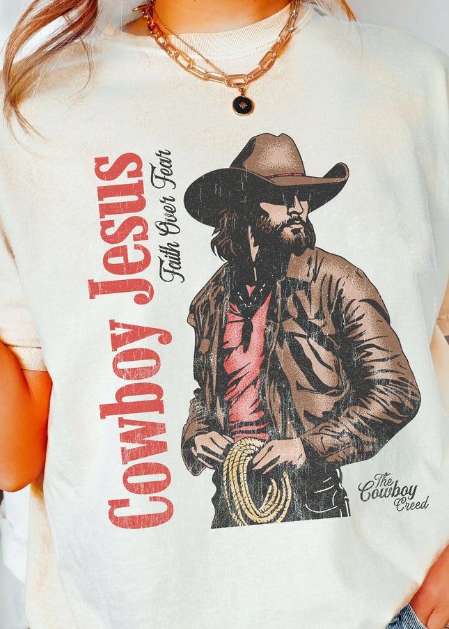 Cowboy Jesus Tee