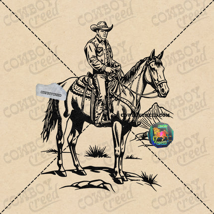 Cowboy Horse 2
