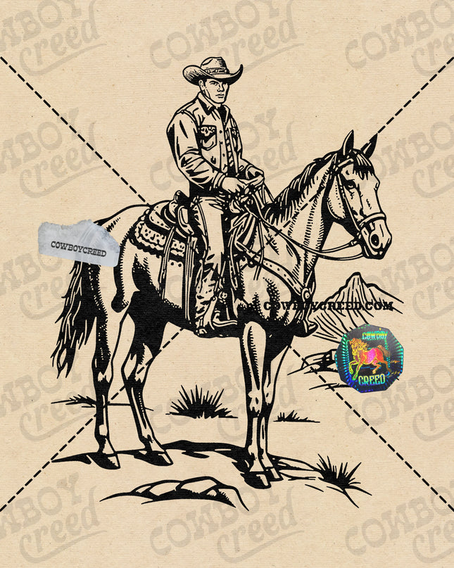 Cowboy Horse 2