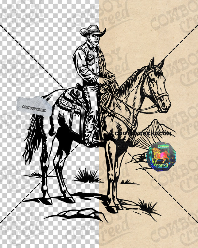 Cowboy Horse 2