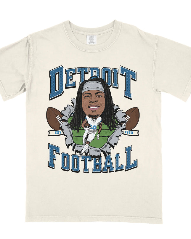 Detroit Football JG2 Tee