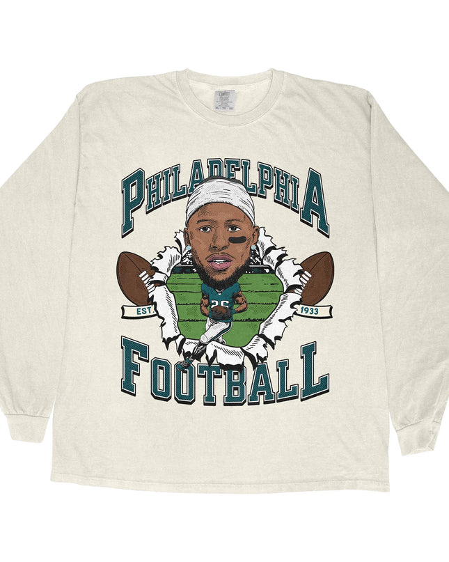 Philadelphia Football SB Long Sleeve Tee