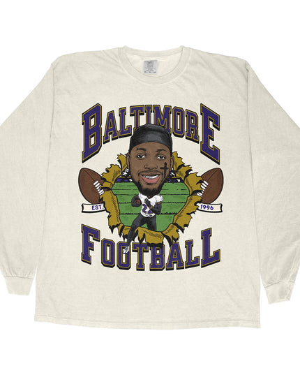 Baltimore Football DH Long Sleeve Tee