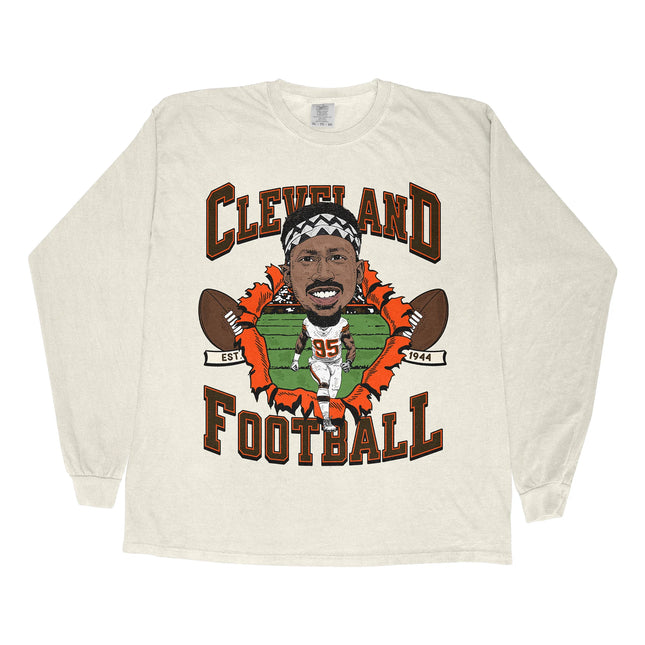 Cleveland Football MG Long Sleeve Tee