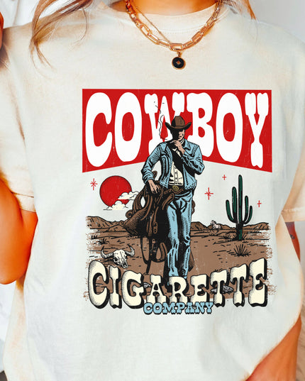 Cowboy Cigarette Company Tee