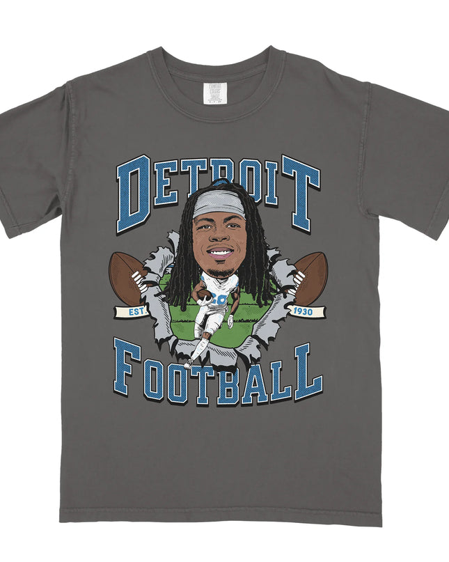 Detroit Football JG2 Tee