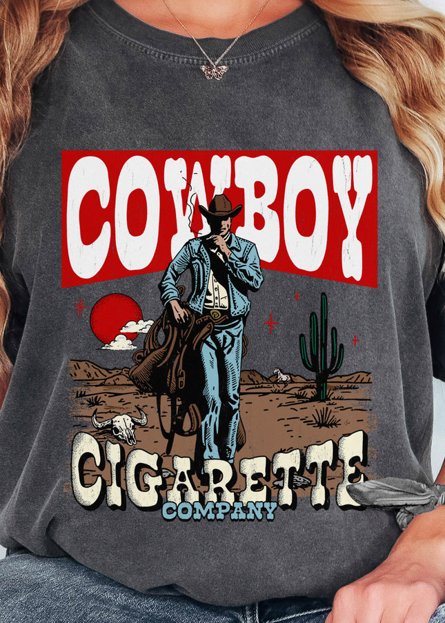 Cowboy Cigarette Company Tee