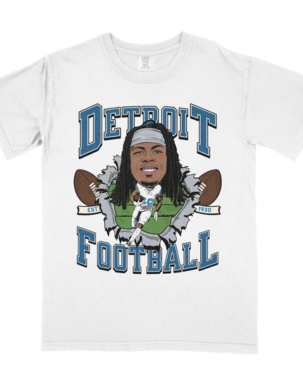 Detroit Football JG2 Tee
