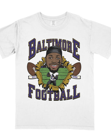 Baltimore Football DH Tee
