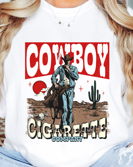 Cowboy Cigarette Company Tee