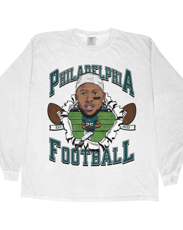 Philadelphia Football SB Long Sleeve Tee