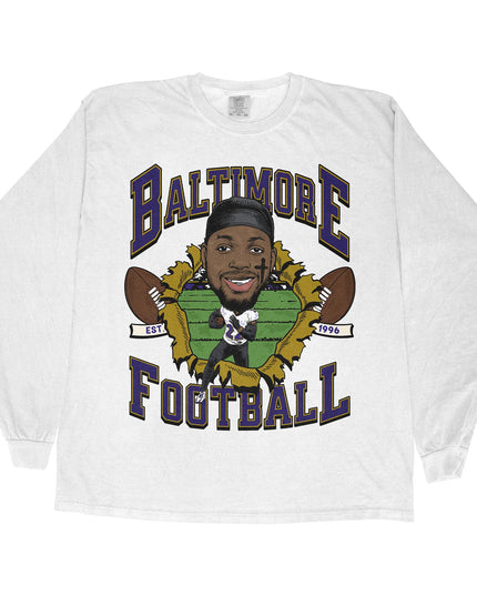 Baltimore Football DH Long Sleeve Tee