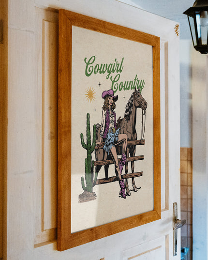 Cowgirl Country (Fine Art Print)
