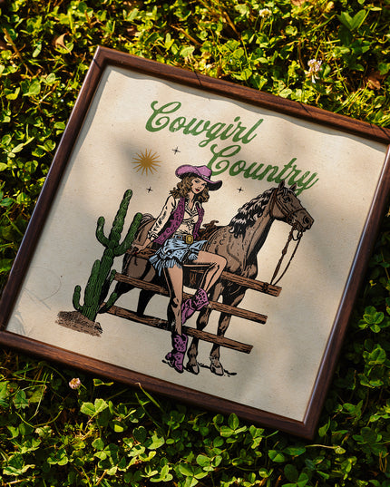 Cowgirl Country (Fine Art Print)