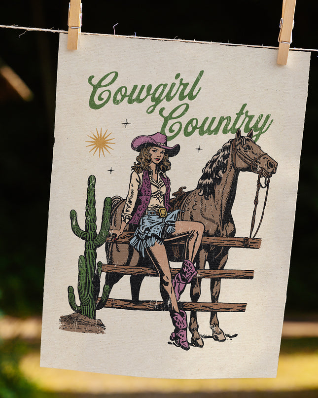 Cowgirl Country (Fine Art Print)