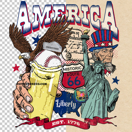America Collage